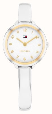 Tommy Hilfiger DEMI BANGLE Two-Hand Quartz (26mm) Silver Dial / Stainless Steel Bracelet 1782894