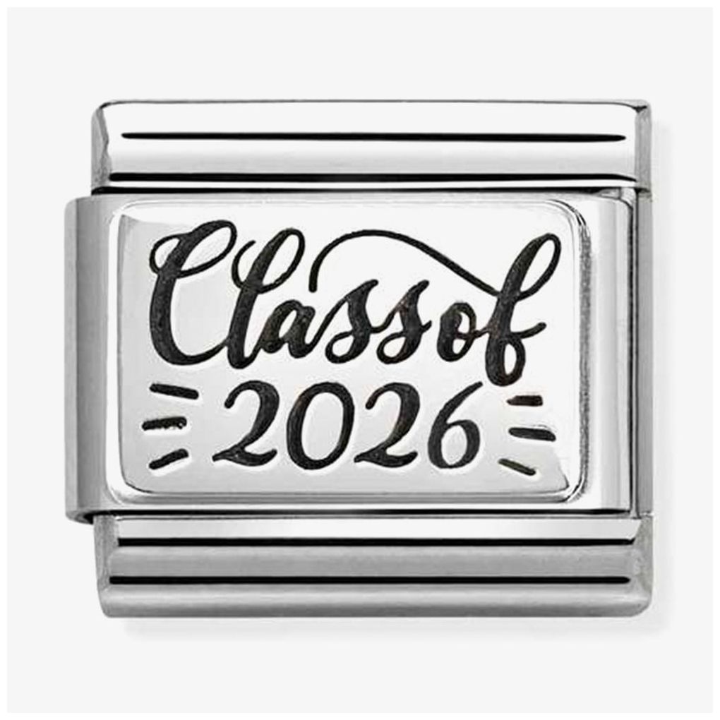 Nomination 330109/65 Classic Class of 2026 Sterling Silver Jewellery