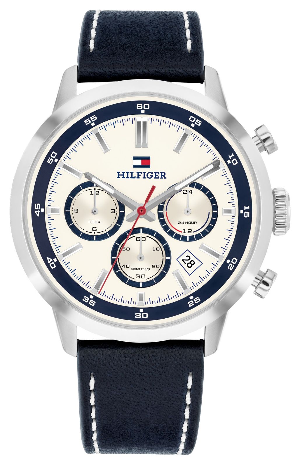 Tommy Hilfiger 1710751 KENT Chronograph (43mm) White Dial / Watch