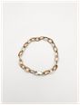 9k White & Rose Gold Hand Made Bracelet JM8963 KB - alternate view 2