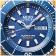 MIDO Ocean Star 200 Automatic (41mm) Textured Blue Dial / Stainless Steel Bracelet M0269301104100 - alternate view 4