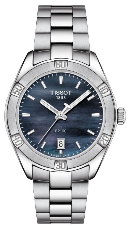 Tissot T1019101112100 Women’s PR 100 Sport Chic 36mm Watch