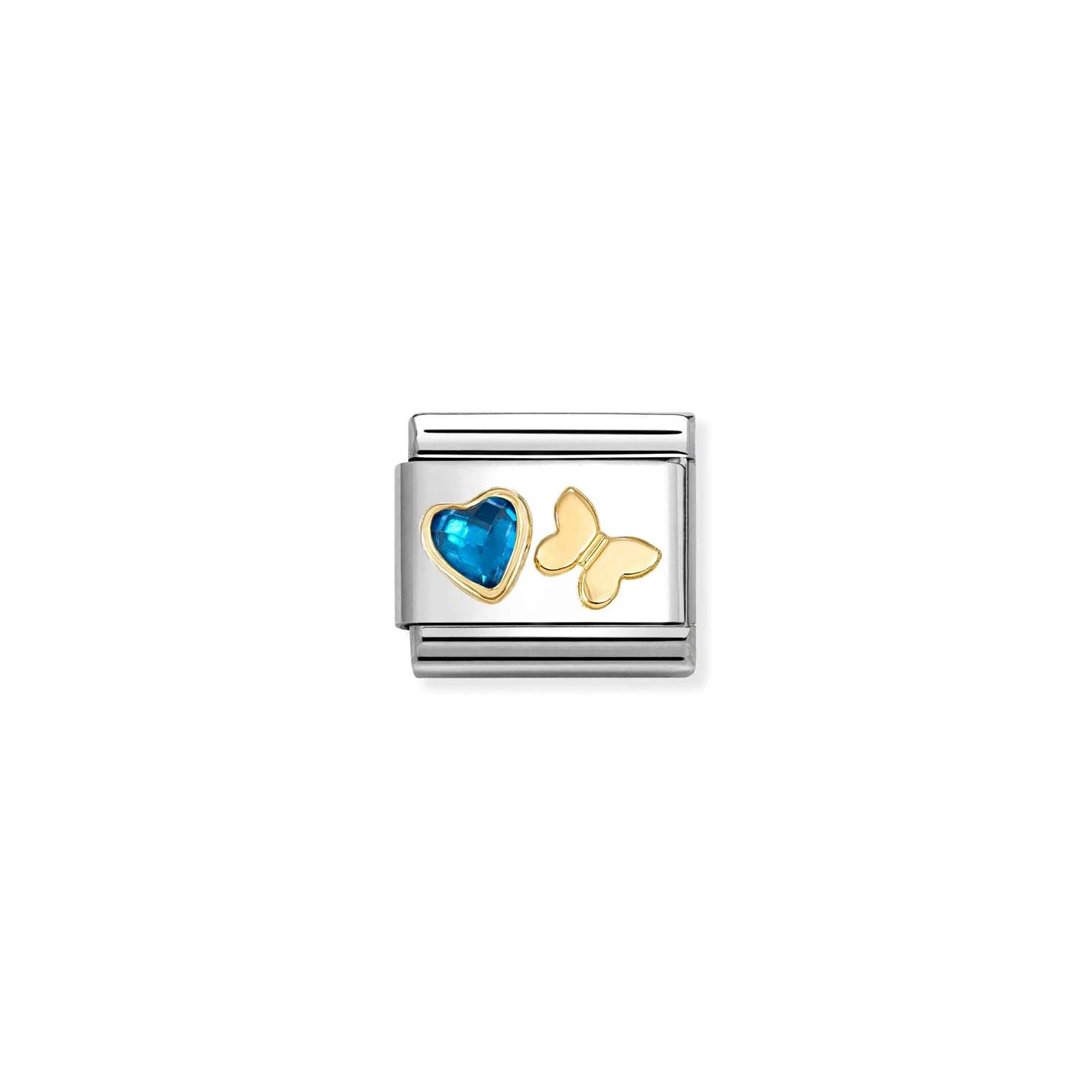 Nomination 030613/16 Classic Blue Cubic Zirconia Heart & Jewellery