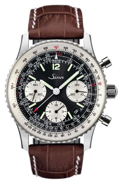 Sinn 903.090-DARK-BROWN-LEATHER 903 St II The Navigation Watch