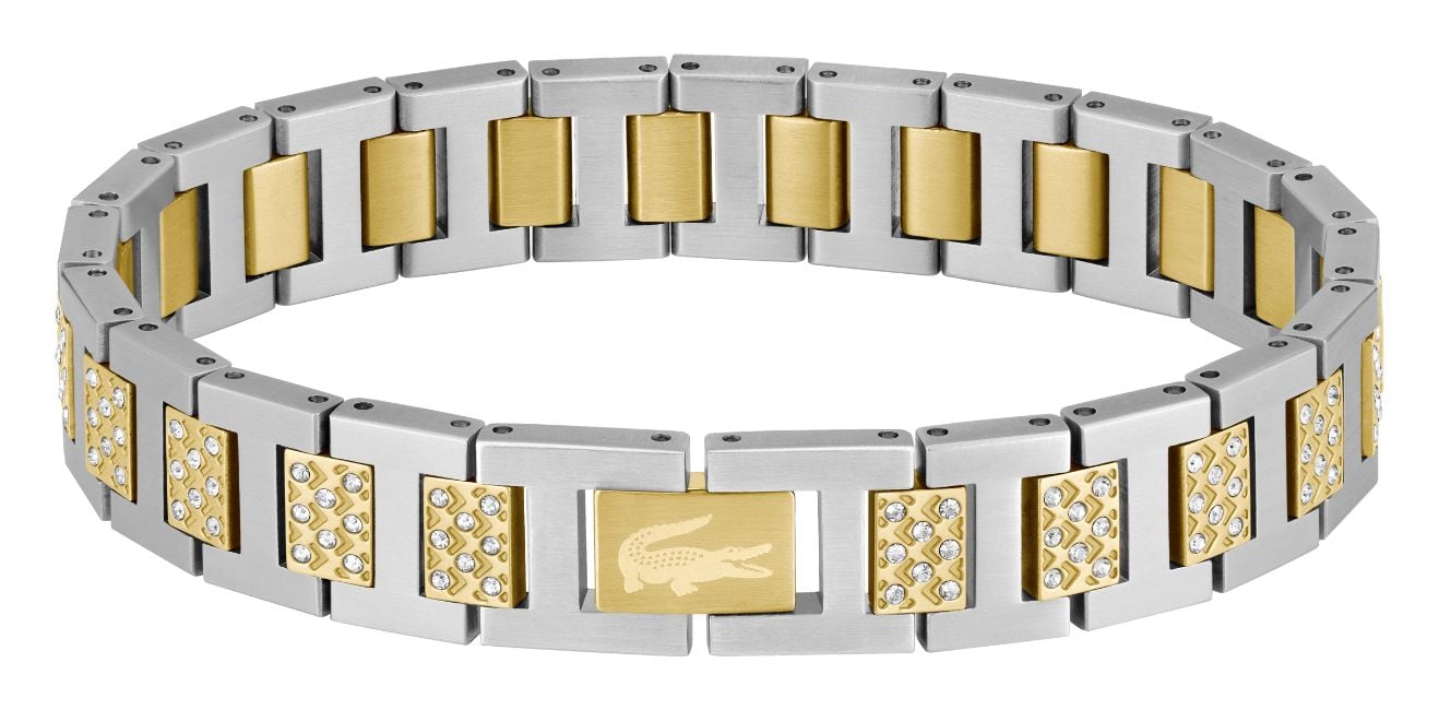 Lacoste 2040636 Metropole Crystal & Two Tone Gold IP Jewellery