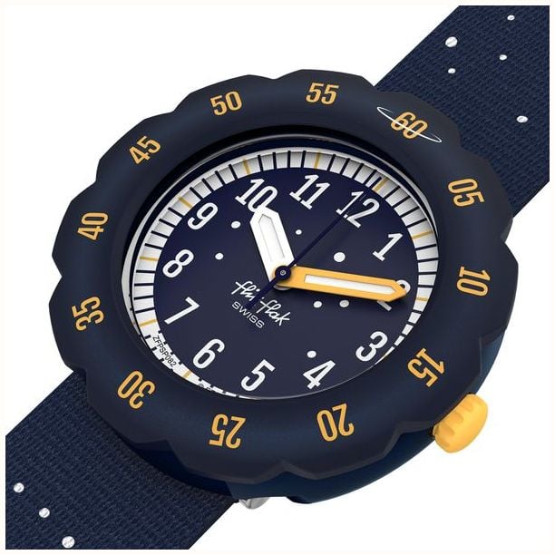 Flik Flak Space Quest Midnight Blue children's Watch FPSP082 - alternate view 2