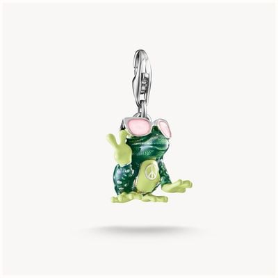 Thomas Sabo Silver Frog Charm Pendant - Charm Club Original 2215-691-7
