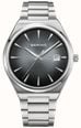 Bering Classic Quartz (40mm) Grey Gradient Dial / Stainless Steel Bracelet Watch 17640-702