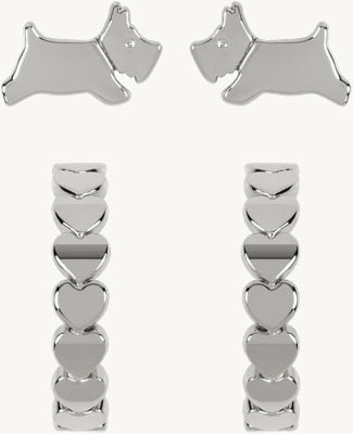 Radley Jewellery Fashion | Scottie Dog & Hoop Earring Set RYJ1213S