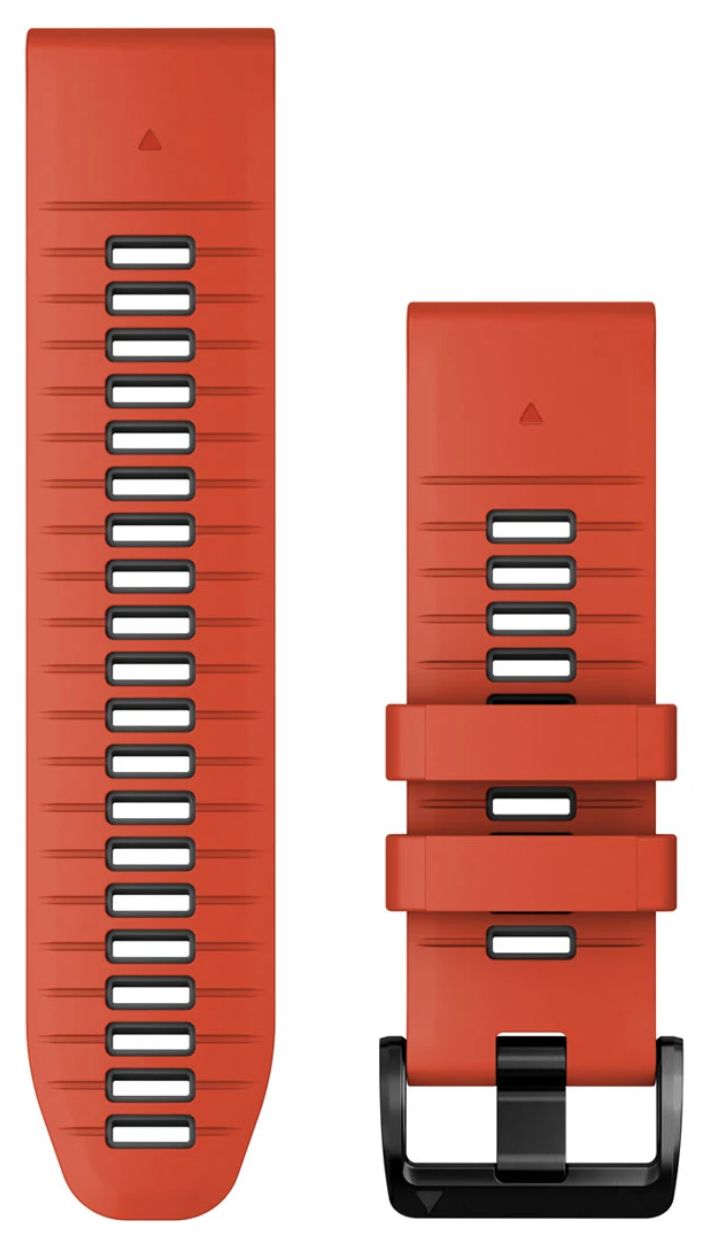 Garmin 010-13281-04 QuickFitÂ® 26 Strap Only Flame Red/ Watch