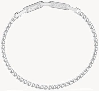 Guess Men's GUESS ETERNITY Stainless Steel Tennis Bracelet JUMB03237JWSTT/U