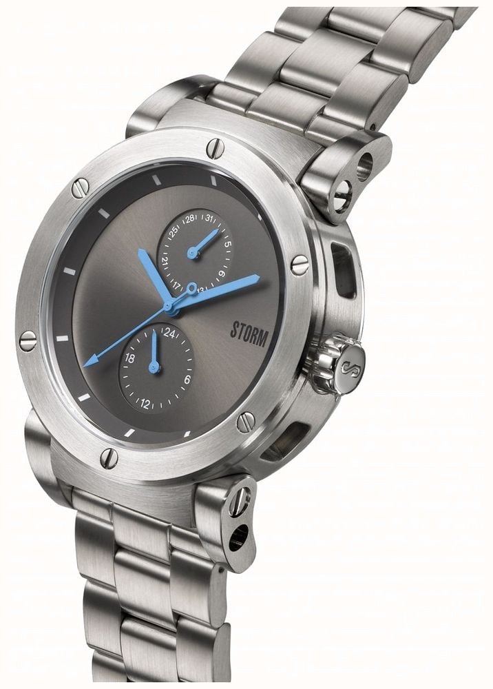 STORM | Hydron V2 Grey | Stainless Steel Bracelet | Grey Dial | 47461/GY - alternate view 2