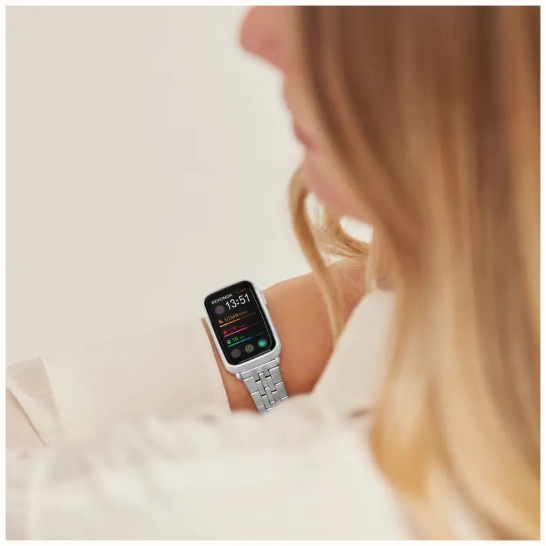 Sekonda Track Smartwatch (26mm) Digital Display / Silver-Tone Alloy Bracelet 30279 - alternate view 6