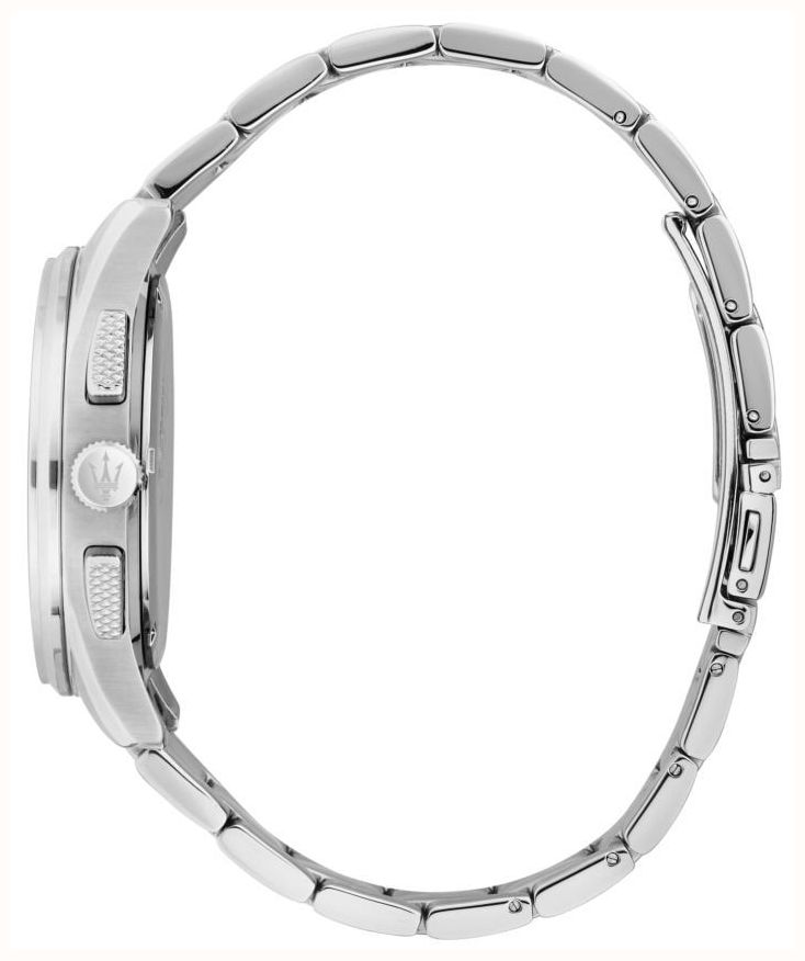 Maserati VELOCITÀ 43mm Chronograph White Dial Stainless Steel Bracelet R8873652013 - alternate view 2