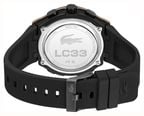 Lacoste Bronze And Black Silicone Strap LC33 Watch 2011517 - alternate view 4