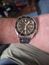 Customer picture of Seiko 5 Sports SKX Blacktone Redux (42.5mm) Black Dial / Stainless Steel Bracelet SRPK99K1