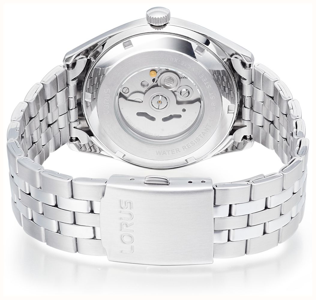 Lorus Elegant Sports Day/Date Automatic (42mm) Blue Sunray Dial / Stainless Steel Bracelet RL485BX9 EX-DISPLAY - alternate view 3