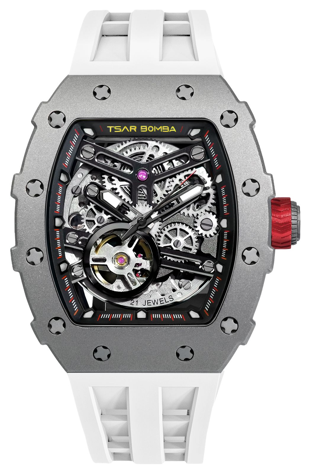 TSAR BOMBA TB8208T-02 Elemental Series Titanium Automatic ( Watch
