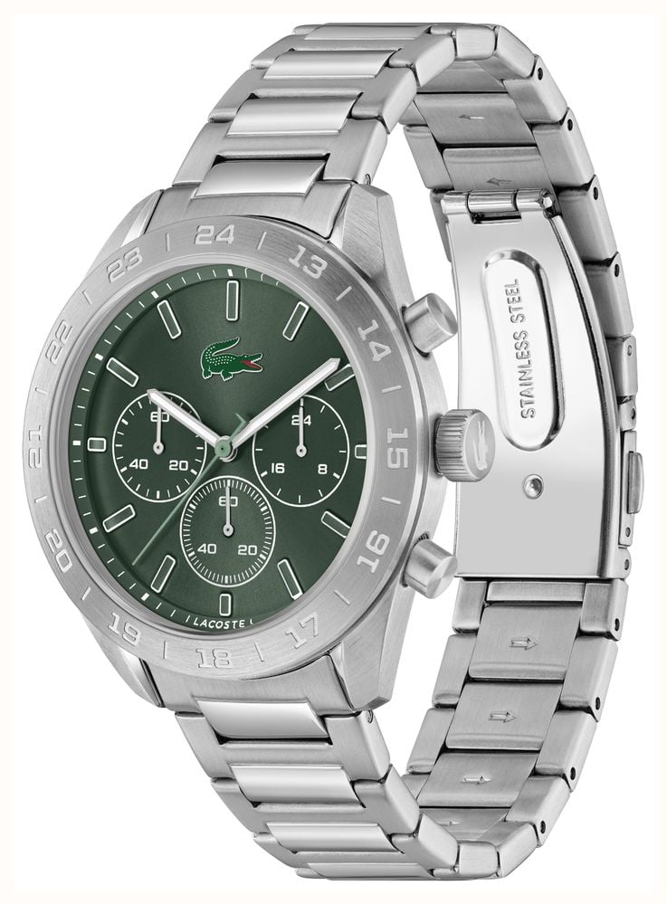 Lacoste Boston Stainless Steel Green Dial Watch 2011533 - alternate view 2