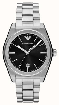 Emporio Armani Men's (41mm) Black Dial / Stainless Steel Bracelet AR11622