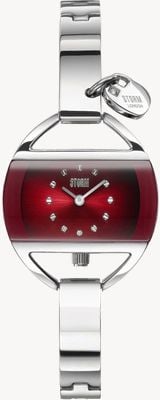 STORM TEMPTRESS CHARM RED Red Sunray Dial / Stainless Steel Bracelet 47013/R