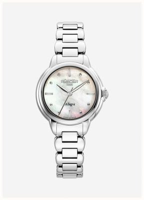 Roamer Women's Allegra (32mm) Mother-of-Pearl Dial / Stainless Steel Bracelet 977847 41 20 20