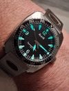 Customer picture of Alsta Superautomatic 2025 (38mm) Black Dial / Stainless Steel Porthole Bracelet SUPERAUTOMATIC-2025