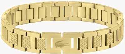 Lacoste METROPOLE Gold Tone Stainless Steel Bracelet 2040120
