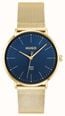 HUGO STYLE / 40mm / Blue Dial / Gold-Tone Stainless Steel Mesh Bracelet 1530473