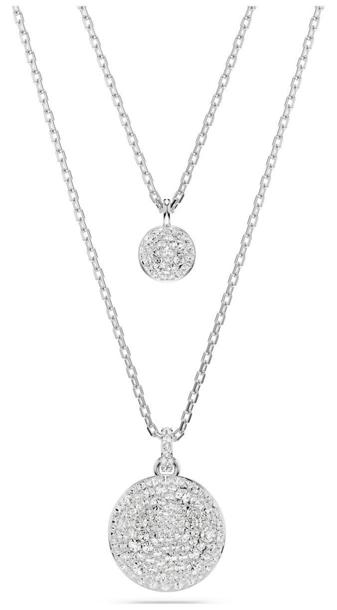 Swarovski 5684244 Meteora Layered Pendant Necklace White Jewellery