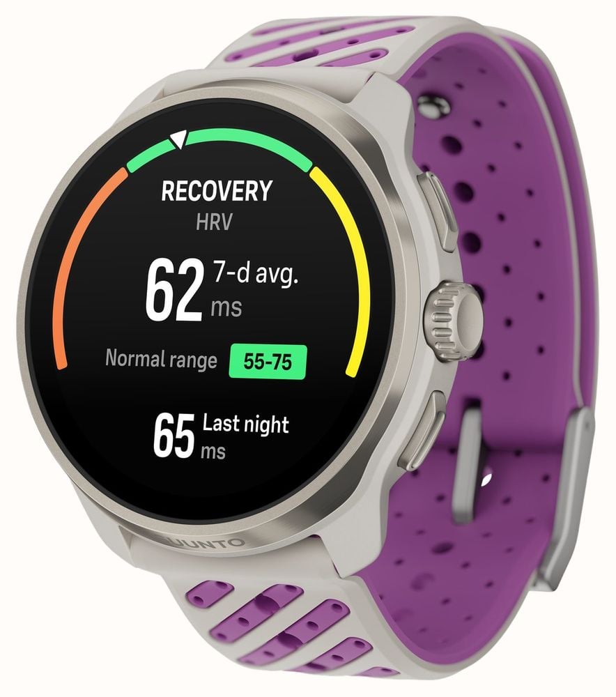 Suunto RACE 3S Titanium AMOLED Multisport Performance Watch (49mm) Orchid SS051647000 - alternate view 4
