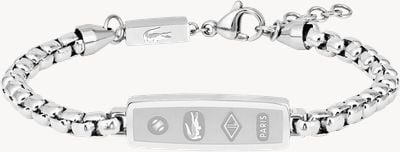 Lacoste DISTRICT stainless steel chain link bracelet 2040538