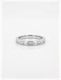 12 Stone Baguette Natural Diamonds 18ct White Gold Eternity Ring JM4184
