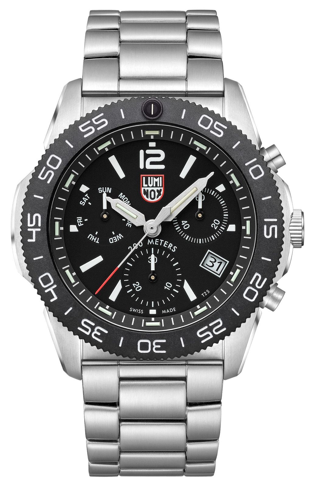 Luminox XS.3142 Pacific Diver Chronograph Black / Steel - Watch