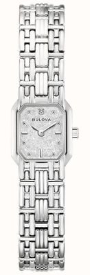 Bulova Sophia 'Goddess of Time' Recreation (16mm) Silver Denchu Dial / Stainless Steel Bracelet 96P263