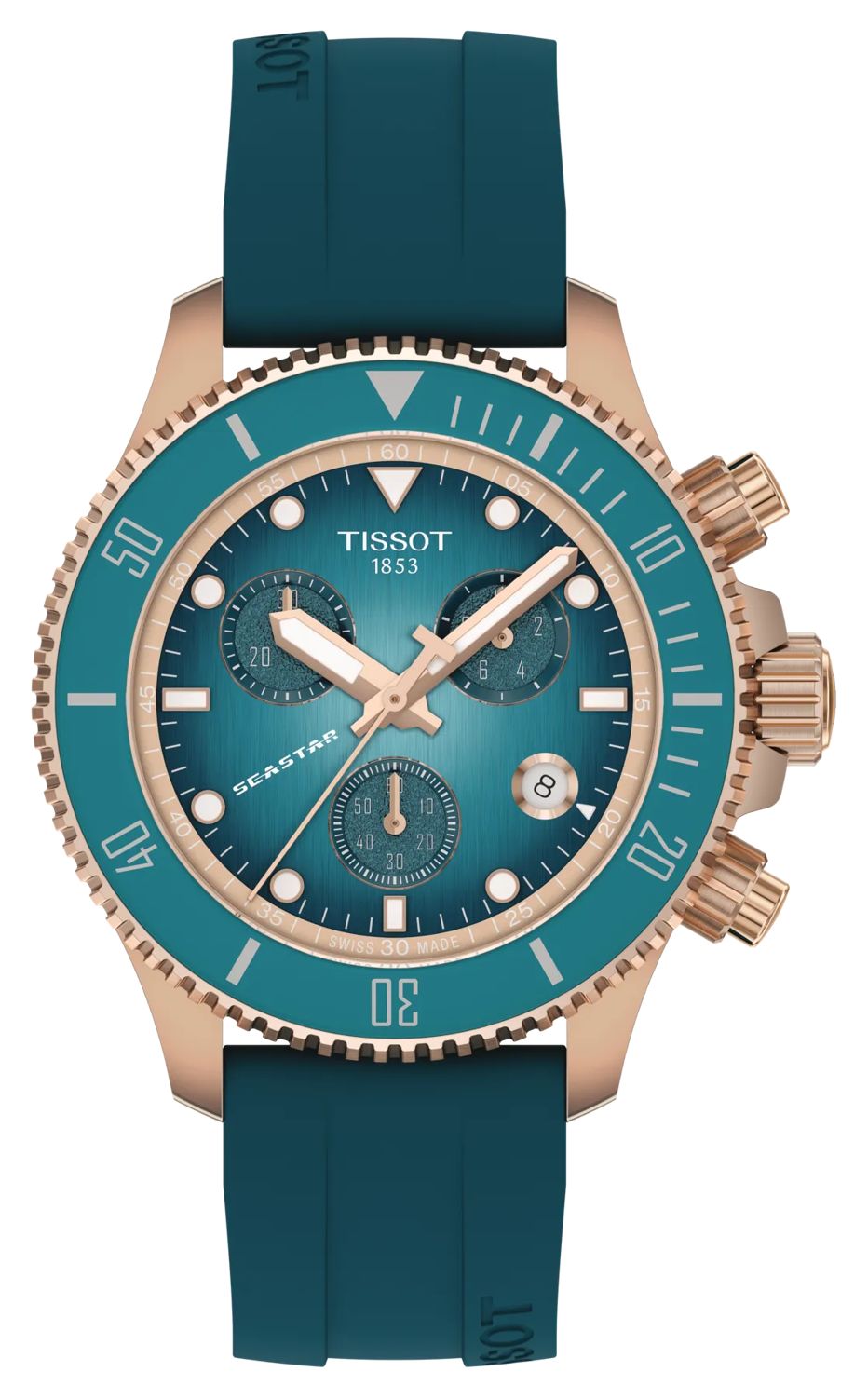 Tissot T1202173704100 Seastar 1000 Quartz Chronograph (38mm Watch