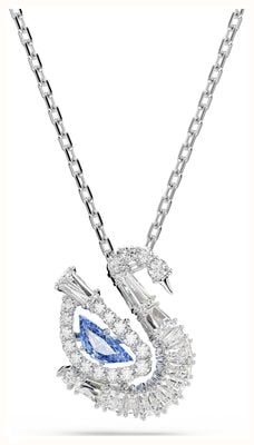 Swarovski Swan Pendant Mixed Cuts, Swan, Blue 5723389