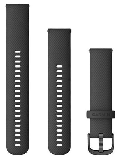 Garmin 010-12932-11 Quick Release Strap (20mm) Black Watch