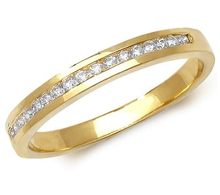 Treasure House RD566/N 9ct Yellow Gold Diamond Channel Set Jewellery