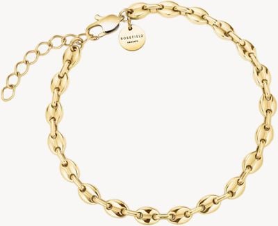 Rosefield Jewellery Coffee Bean Small Chain Bracelet JBCSG-J1052