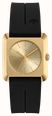 Adidas RETRO POP FOUR (31mm) Gold Dial / Black Silicone Strap AOSY26503