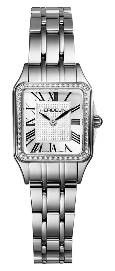 Herbelin 17407B54Y08 Luna Mini Diamond Quartz (18.6mm) Watch