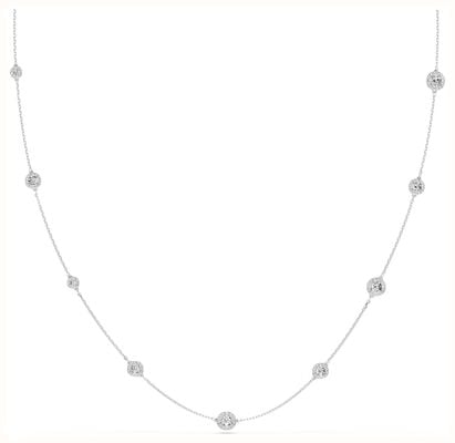 Swarovski Una Angelic Strandage, Round Cut, White, Rhodium Plated 5733197