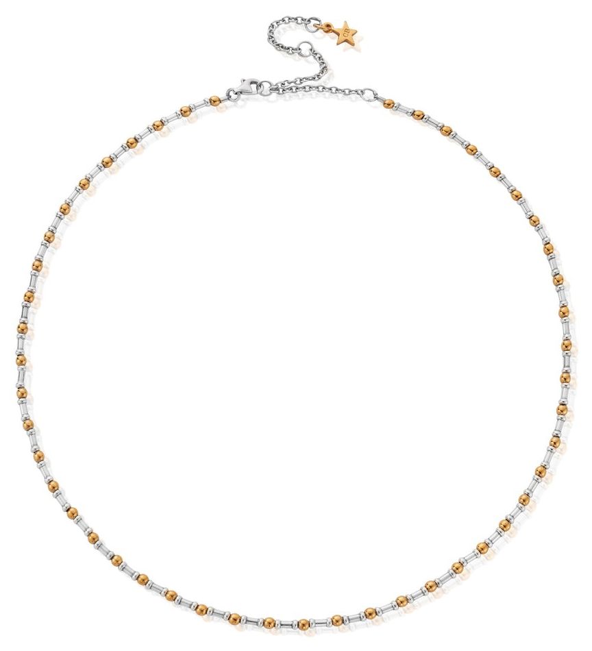ChloBo GMNRHYTHM Gold And Silver Rhythm Of Water Necklace Jewellery