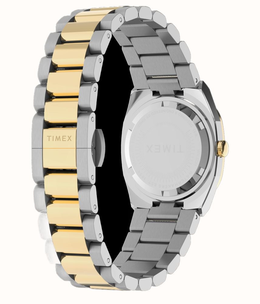 Timex Timex Quartz E Line 30mm Two-Tone Stainless Steel Bracelet TW6A00800 - alternate view 5