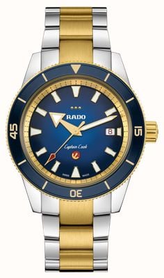 RADO Captain Cook x European Cricket Special Edition (42mm) Blue Dial / Steel Bracelet + 2 Straps Watch R32138208