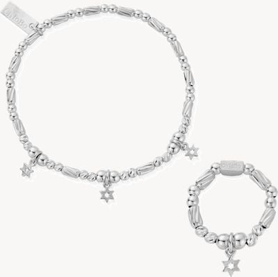 ChloBo Enchantment Bracelet And Ring Set SBR2XMASSET23WS