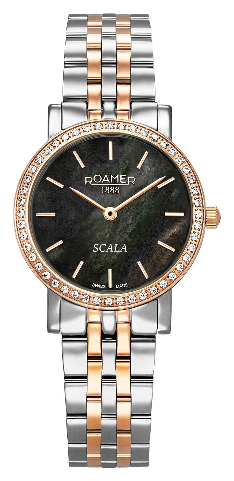 Roamer 976830 49 80 50 Scala Crystal (28mm) Black Mother-of- Watch