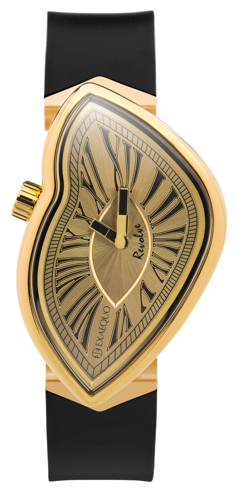 Exaequo Melting Watch EX 0032.0003 Revolve IP Yellow Gold (
