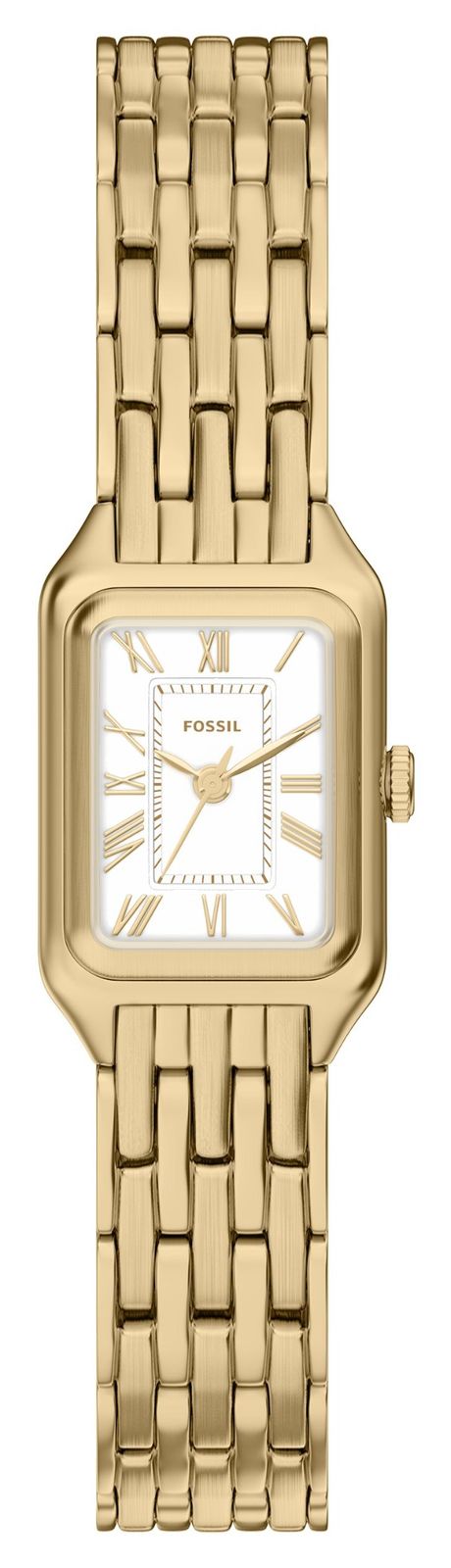 Fossil ES5467 Raquel Mini Three-Hand Quartz (18mm) White Watch